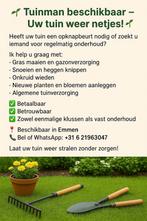 Opzoek naar een tuinman?, Tuin en Terras, Ophalen of Verzenden, Zo goed als nieuw, 20 m² of meer