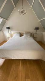 GRATIS  Auping bed boxspring  180 x 210 electrisch bedframe, Ophalen, Tweepersoons, 180 cm, Hout