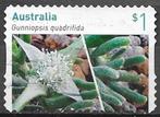 Australie: Mi. 4659 uit 2017  bloemen, Ophalen of Verzenden, Gestempeld
