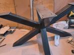 Zwart Metalen 3D Tafelpoot, Ophalen, Tafelpoot, 100 tot 150 cm, Rond