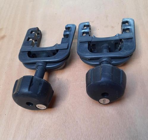 Twinny Load onderdelen zwarte crank klem zonder sleutel, Auto diversen, Fietsendragers, Zo goed als nieuw, Fietsendrager-accessoire