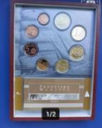 Munten NL 2003 Proofset Euromunten houten verpakking 04-05, Postzegels en Munten, Verzenden, Koningin Beatrix, Euro's, Setje