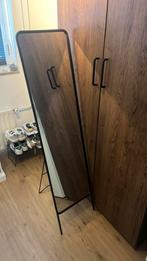 Ikea spiegel staand zwart, Huis en Inrichting, Ophalen, Minder dan 50 cm, 100 tot 150 cm, Zo goed als nieuw