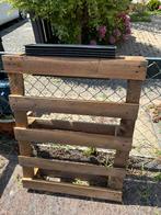 Pallet met inzetbakken, Ophalen, Gebruikt, Tuin, Rechthoekig