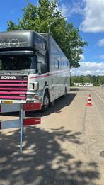 Te koop scania  camper 9 personen, Caravans en Kamperen, Particulier, Afzuigkap, Meer dan 6, Zonwerend glas