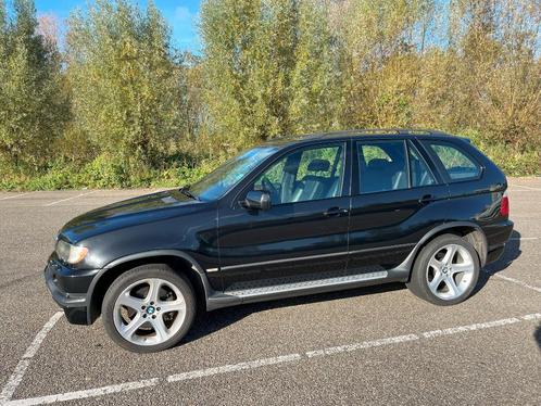 BMW X5 4.6 IS AUT 2003 Zwart, Auto's, BMW, Particulier, X5, ABS, Alarm, Boordcomputer, Centrale vergrendeling, Climate control