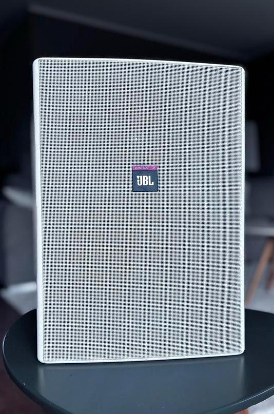 JBL Professional Control 28 Luidspreker, Audio, Tv en Foto, Luidsprekers, Gebruikt, Front, Rear of Stereo speakers, 120 watt of meer