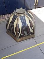 Amsterdamse school lamp Art deco kroeg lamp onderdelen, Ophalen, Gebruikt, Overige kleuren, 25 tot 50 cm
