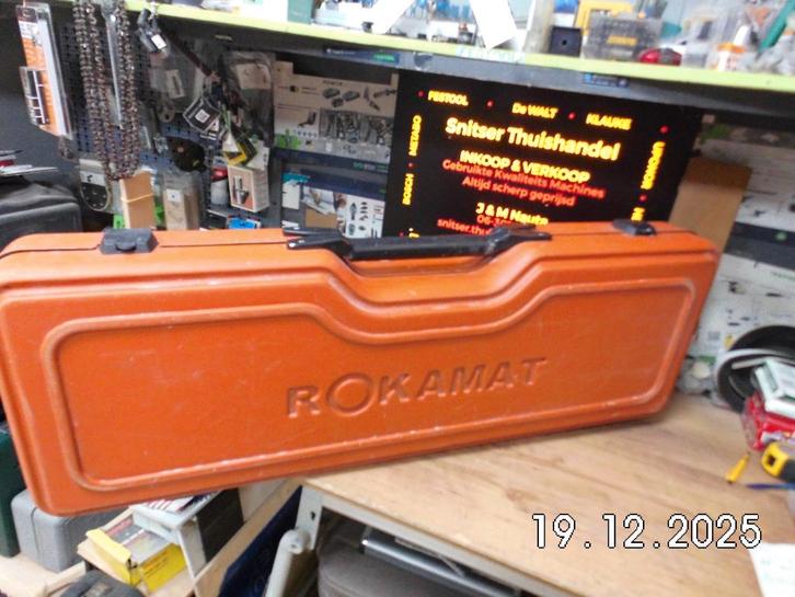 ROKAMAT Schuurmachine., Doe-het-zelf en Verbouw, Gereedschap | Schuurmachines, Gebruikt, Vlakschuurmachine, 1200 watt of meer