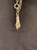 Zilveren bedel hanger hand van figo? Bedelarmband ketting, Overige merken, Ophalen of Verzenden, Zo goed als nieuw, 4 bedels of meer