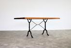 vintage eettafel | tafel | eiken | jaren 50, Huis en Inrichting, Tafels | Eettafels, Gebruikt, Vijf personen of meer, Eikenhout