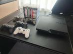 Playstation 3 Slim 300GB met 14 Games en 5 Controllers, Ophalen, 320 GB, Met 3 controllers of meer, Slim