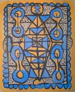 Hubert Bekman "schets ontwerpen voor kleden" uit 1958 de NHS, Ophalen of Verzenden