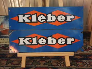 Kleber emaille borden / emaille bord  beschikbaar voor biedingen