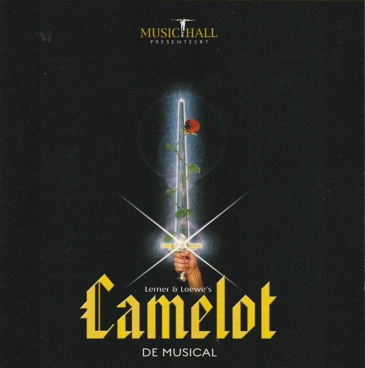 Camelot - De Musical Vlaamse Cast - CD Supernetjes en schaar, Cd's en Dvd's, Cd's | Filmmuziek en Soundtracks, Zo goed als nieuw