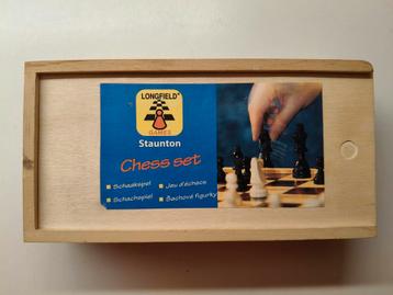 Staunton Schaakset - Longfield Games beschikbaar voor biedingen