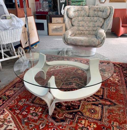 Tafel Space age Pastoe Spectrum salontafel jaren 60., Huis en Inrichting, Tafels | Salontafels, Ophalen of Verzenden