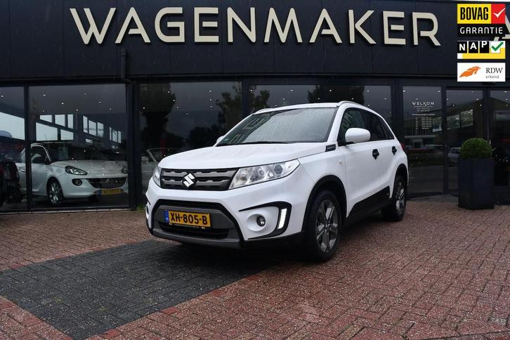 Suzuki Vitara 1.6 Exclusive AUT|Clima|Cruis|Navi|CAM|DealerO, Auto's, Suzuki, Bedrijf, Te koop, Vitara, ABS, Achteruitrijcamera