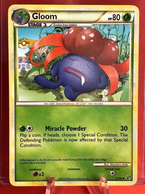 2010 27/90 Gloom, Hobby en Vrije tijd, Verzamelkaartspellen | Pokémon, Nieuw, Losse kaart, Ophalen of Verzenden