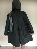 jas trenchcoat swagger M zacht groen/zwart leer Bugatti, Bugatti, Ophalen of Verzenden, Zo goed als nieuw, Maat 38/40 (M)