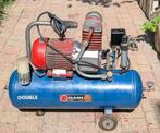 DARI perslucht compressor met dubbele aansluiting, Doe-het-zelf en Verbouw, Compressors, Ophalen, Gebruikt, 6 tot 10 bar, Minder dan 200 liter/min