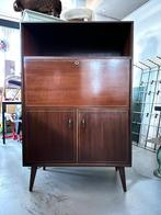 Vintage design houten barkast, barmeubel, Formule kast, Huis en Inrichting, Kasten | Wandmeubels, Ophalen, Gebruikt, -, Formule Meubelen