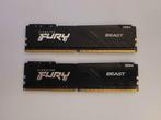 Kingston Fury 32GB 3200mhz DDR4, Computers en Software, RAM geheugen, 32 GB, DDR4, Ophalen of Verzenden, Zo goed als nieuw