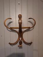 Vintage houten wand kapstok- Thonet stijl, Wandkapstok, Ophalen of Verzenden, Zo goed als nieuw, Minder dan 100 cm