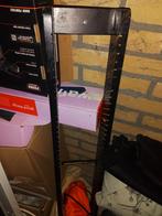 Cd rek hout geverfd mat zwart, Ophalen, Gebruikt, Hout, Cd's