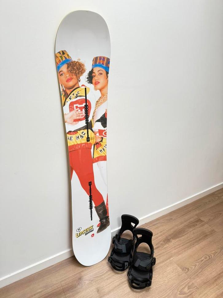 Snowboard Burton Lipstick 149 NIEUW met Burton Freestyle M, Sport en Fitness, Snowboarden, Nieuw, Board, Ophalen of Verzenden