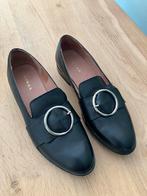 Jonak zwart leren mocassins 38, Zwart, Ophalen of Verzenden, Espadrilles of Moccasins, Jonak