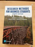Research Methods for business studies, Boeken, Ophalen of Verzenden, Zo goed als nieuw, Economie en Marketing