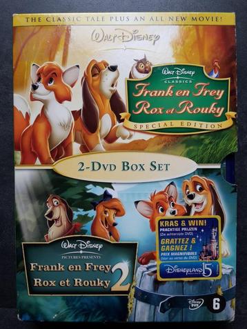 DVD Box - Frank en Frey Deel 1 en 2 - Disney beschikbaar voor biedingen