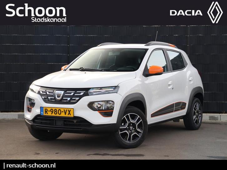 Dacia Spring Comfort Plus 27 kWh | Camera | Airco | Navigati, Auto's, Dacia, Te koop, Spring, ABS, Achteruitrijcamera, Airbags