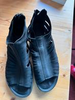 Open schoenen, Verzenden, Zwart, Sandalen of Muiltjes, Zo goed als nieuw
