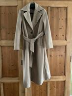Wollen mantel 42 / XL, Kleding | Dames, Beige, Maat 42/44 (L), Ophalen of Verzenden, Zo goed als nieuw