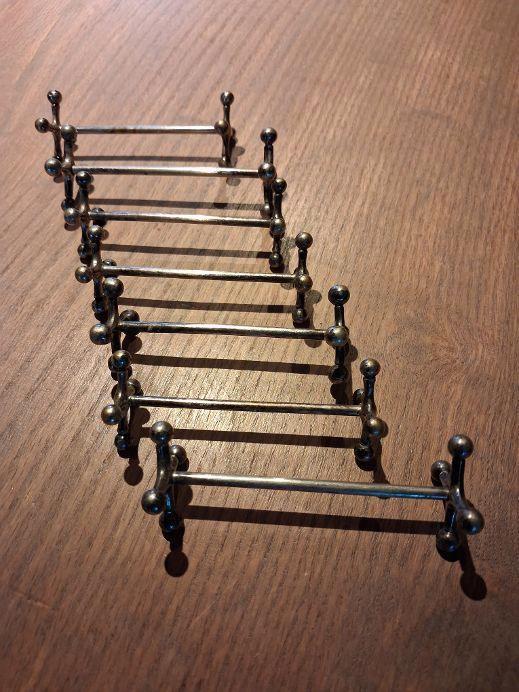 tk vintage messenleggers, silver plated, Antiek en Kunst, Antiek | Bestek, Ophalen of Verzenden