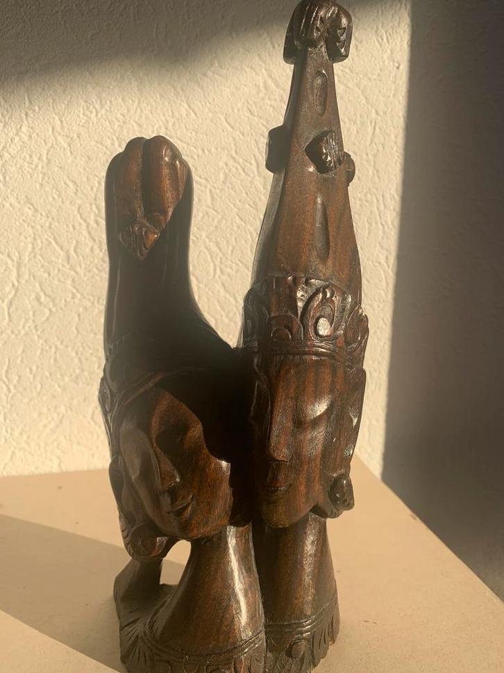 Balinees houtsnijwerk, Antiek en Kunst, Kunst | Beelden en Houtsnijwerken, Ophalen of Verzenden