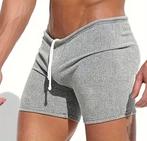 Elastisch sport/slaap broekje   (042), Ophalen, Grijs, Boxer