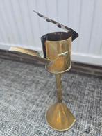 Bronzen Asbak op Voet, Antiek en Kunst, Antiek | Koper en Brons, Ophalen of Verzenden, Brons