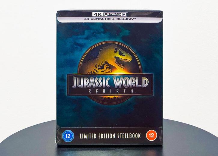 Jurassic World Rebirth 4K UHD Blu-Ray STEELBOOK (UK Import), Cd's en Dvd's, Blu-ray, Nieuw in verpakking, Science Fiction en Fantasy