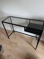 IKEA Viitsjo bureau zwart-bruin, Huis en Inrichting, Bureaus, Ophalen, Zo goed als nieuw, Bureau