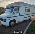 Camper fiat ducato turbo D., Caravans en Kamperen, Campers, Tot en met 2, Diesel, 6 tot 7 meter, Half-integraal