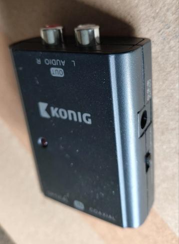 Konig DAC beschikbaar voor biedingen