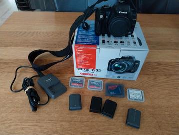 Canon eos 350d  beschikbaar voor biedingen
