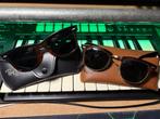 Twee Ray ban Zonnebrillen Clubmaster en Wayfarer, Sieraden, Tassen en Uiterlijk, Zonnebrillen en Brillen | Heren, Gebruikt, Zonnebril