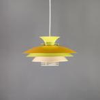 Top-Lamper hanglamp groen met geel, vintage Scandinavisch, Huis en Inrichting, Lampen | Hanglampen, Ophalen of Verzenden, Zo goed als nieuw
