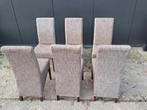 kamer stoelen 6 stuks, Ophalen, Zo goed als nieuw, Stof, Vijf, Zes of meer stoelen