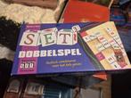 Set dobbelspel, Hobby en Vrije tijd, Gezelschapsspellen | Bordspellen, Ophalen of Verzenden, Zo goed als nieuw