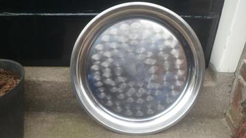 Metalen dienblad / serveerblad / presenteerblad rond 45 cm. beschikbaar voor biedingen